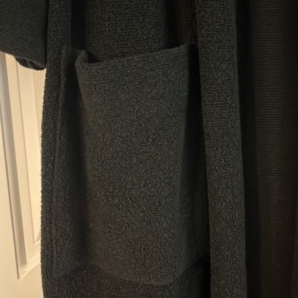 Eileen Fisher Merino Wool Boucle Duster Sweater/Coat - Picture 6 of 12